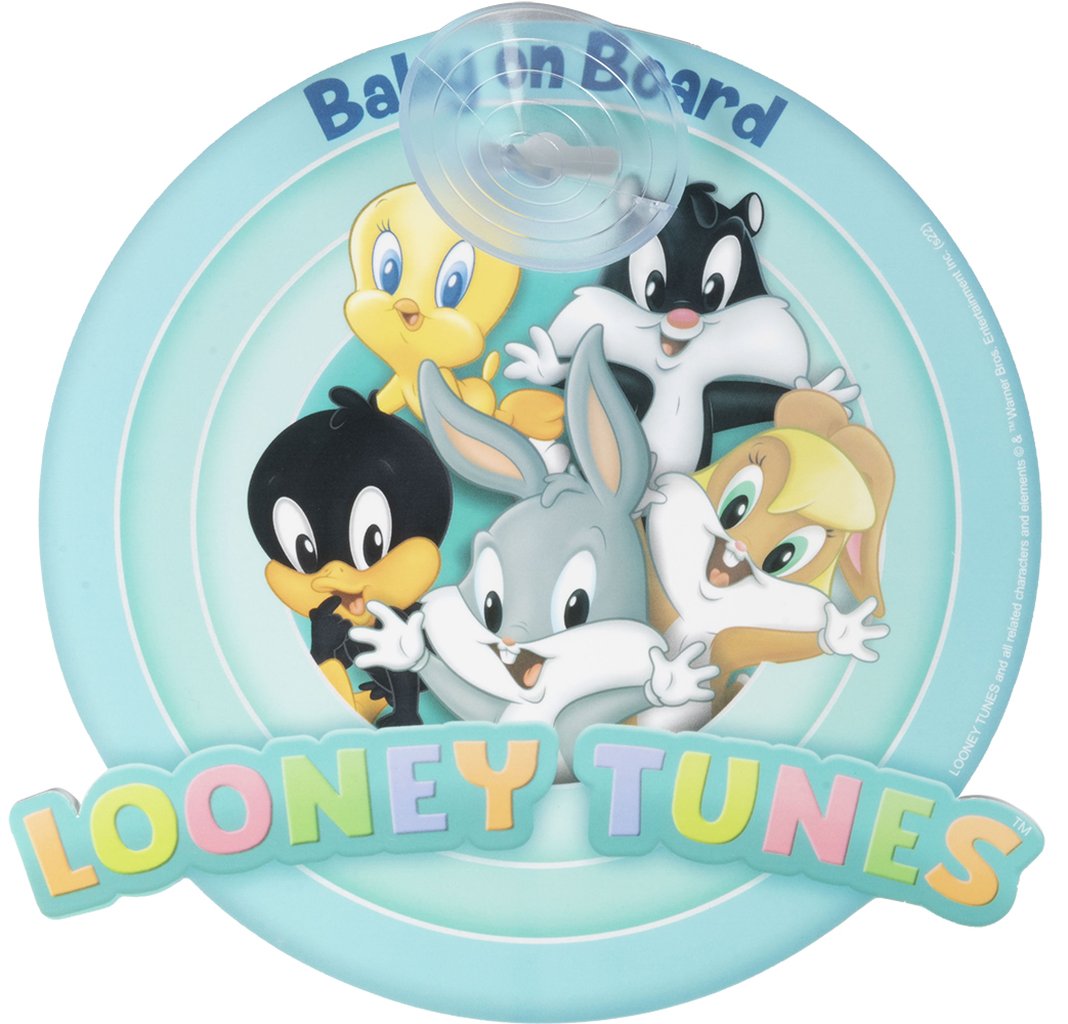 TATAWAY Looney Tunes Warner Bros Bimbo a bordo, segnale di sicurezza per auto