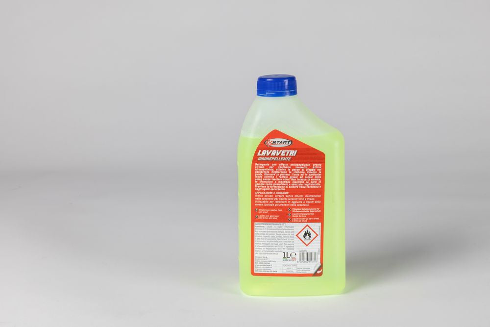 Lavavetri idrorepellente auto da 1 litro, per vaschette tergivetro e tergifaro