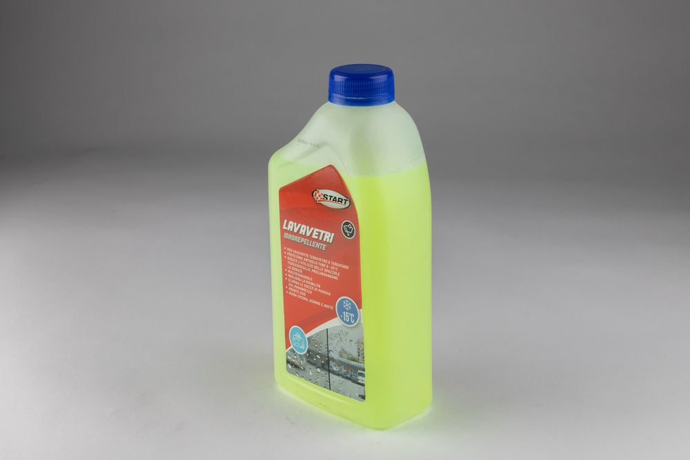 Lavavetri idrorepellente auto da 1 litro, per vaschette tergivetro e tergifaro