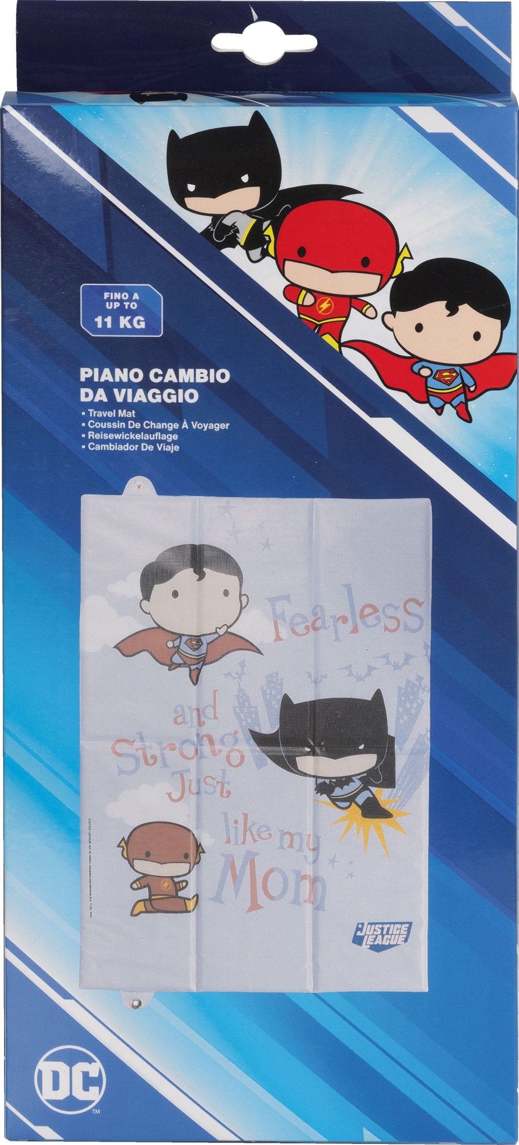TATAWAY Warner Bros Justice League Piano cambio pieghevole per bambini