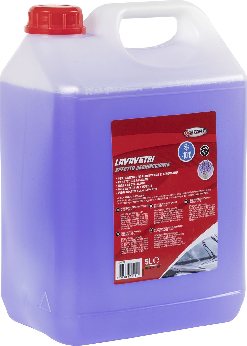 START Lavavetri profumato Lavanda - effetto deghiacciante - capienza 5 litri