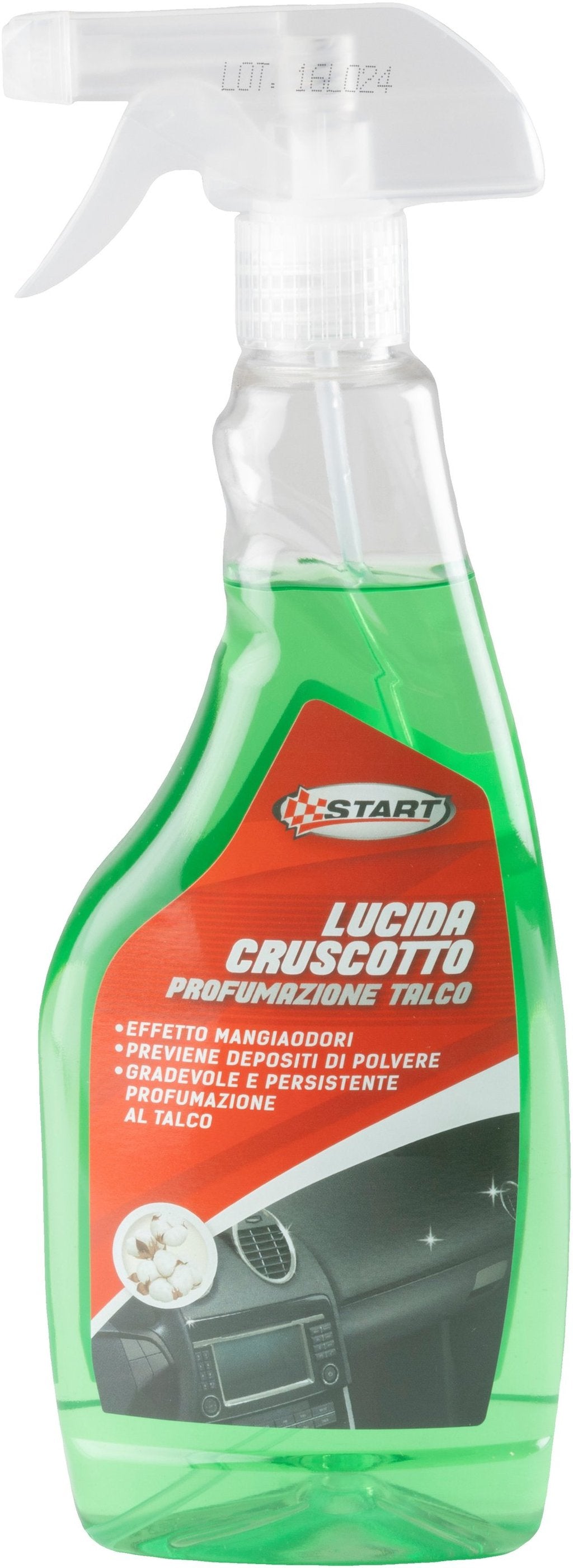 START Lucida cruscotto 500 mL profumazione talco gradevole e persistente