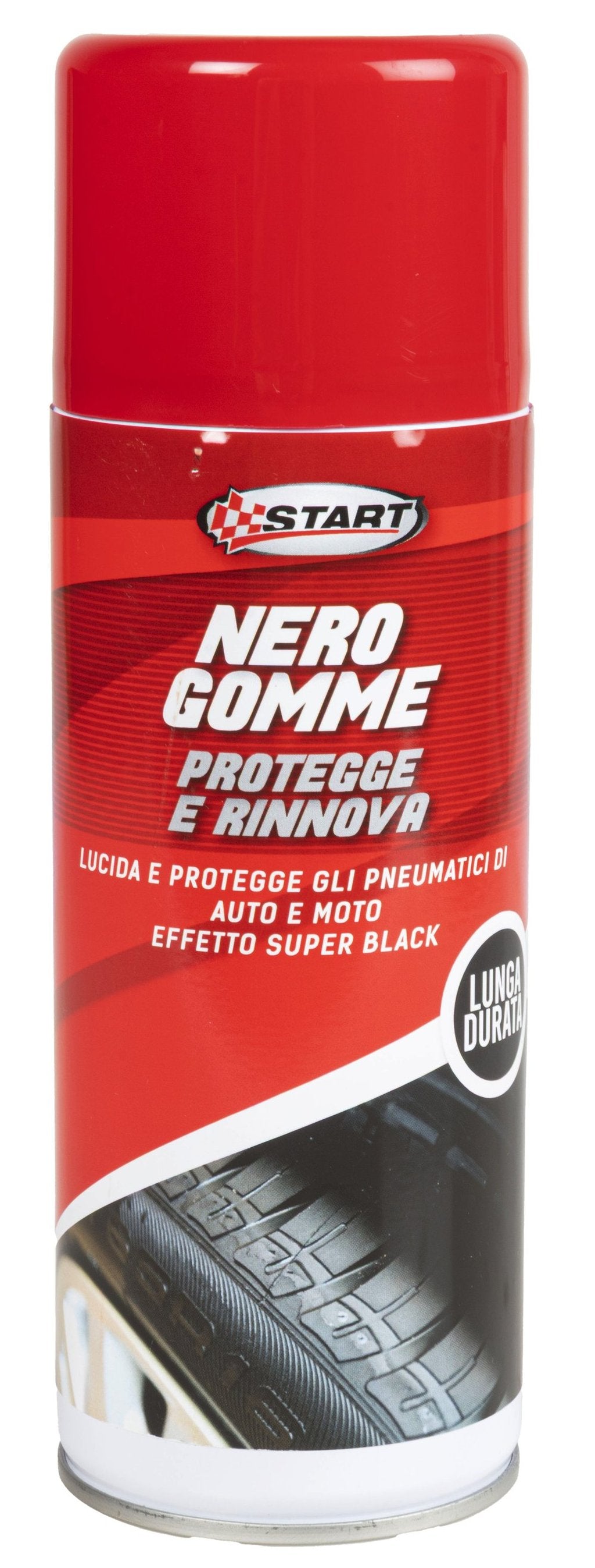 START Spray Nero per Gomme Professionale 400 ml ? Protezione e Lucentezza