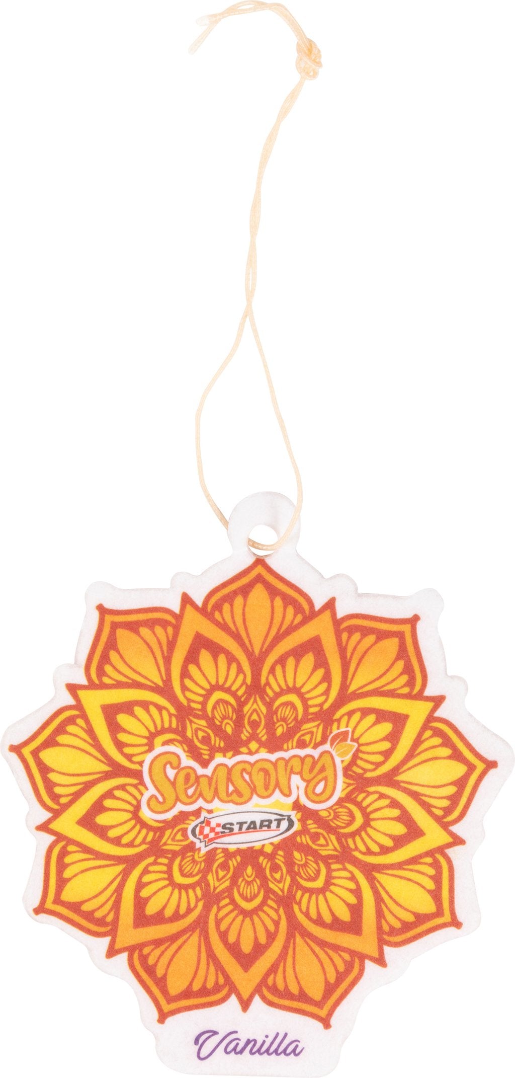 START Sensory profumatore auto in cartoncino - gusto vaniglia - mandala - 7,5