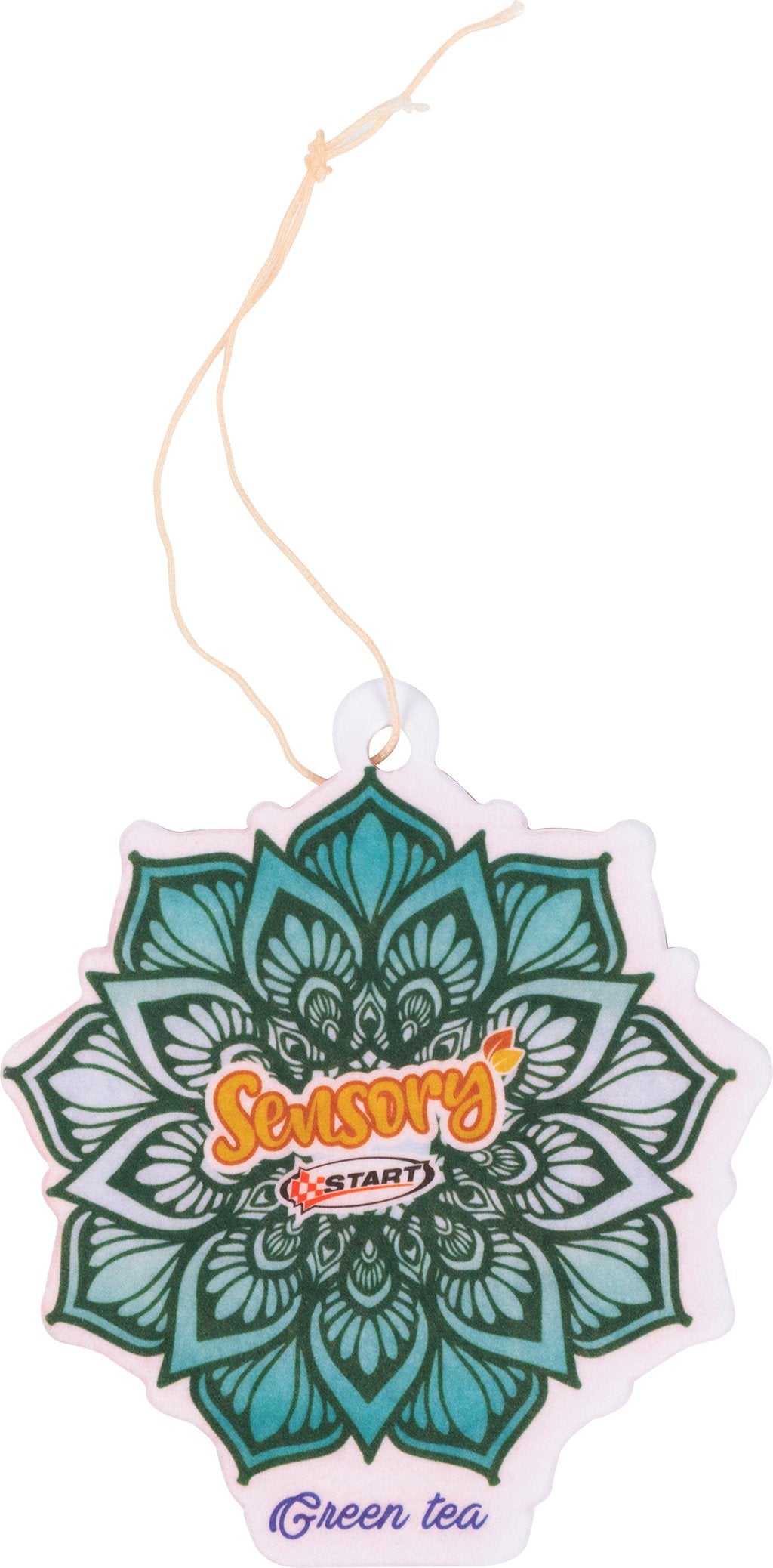 START Sensory profumatore auto in cartoncino - gusto t? verde - mandala - 7,5