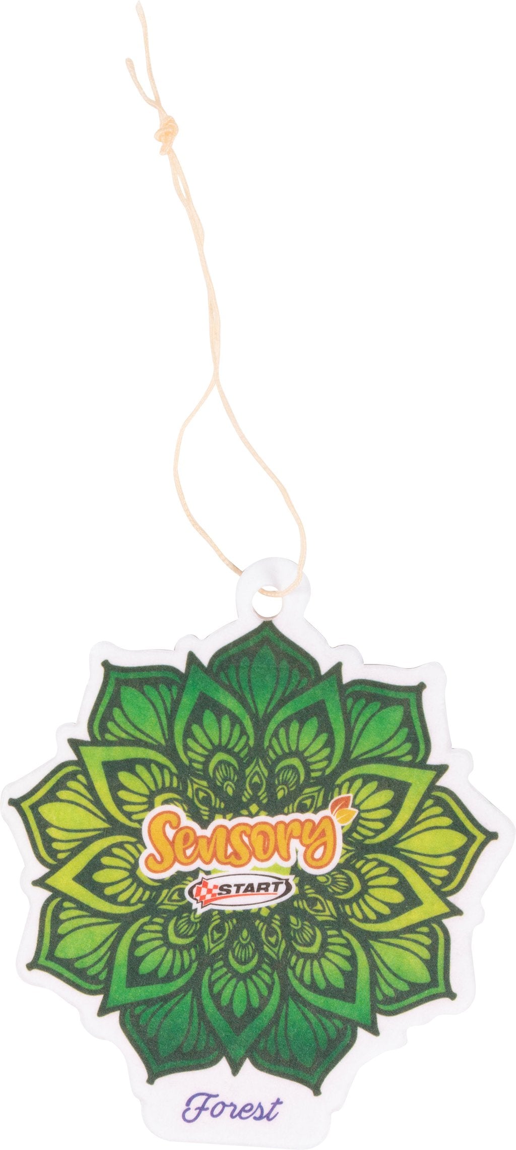 START Sensory profumatore auto in cartoncino - gusto forest - mandala - 7,5 cm