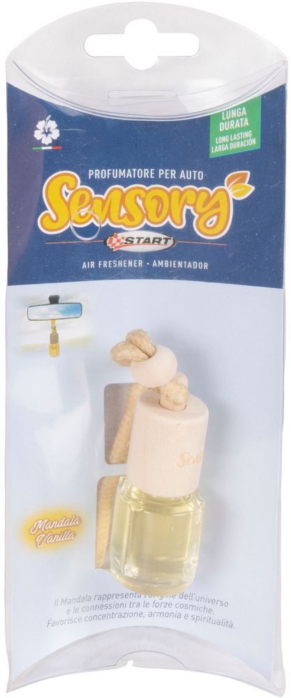 Boccetta deodorante per auto Sensory - profumazione vaniglia