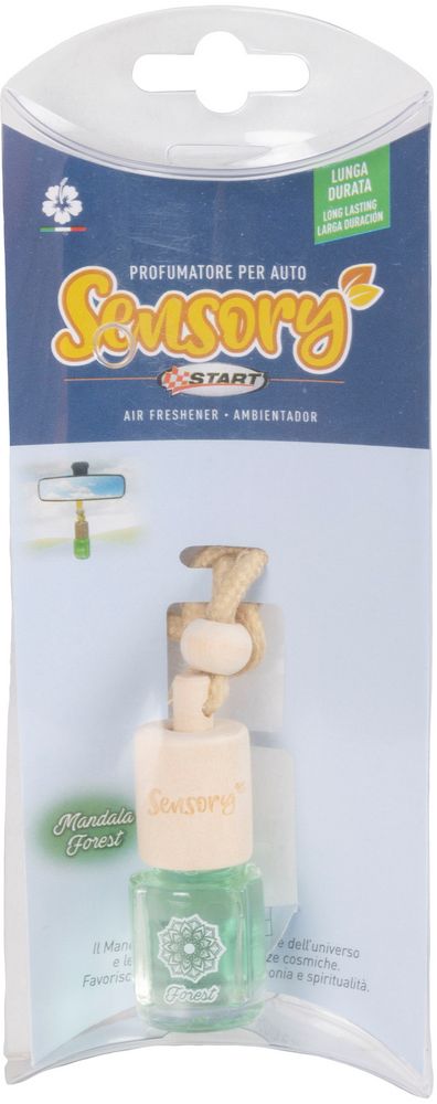 Boccetta deodorante per auto Sensory - profumazione forest