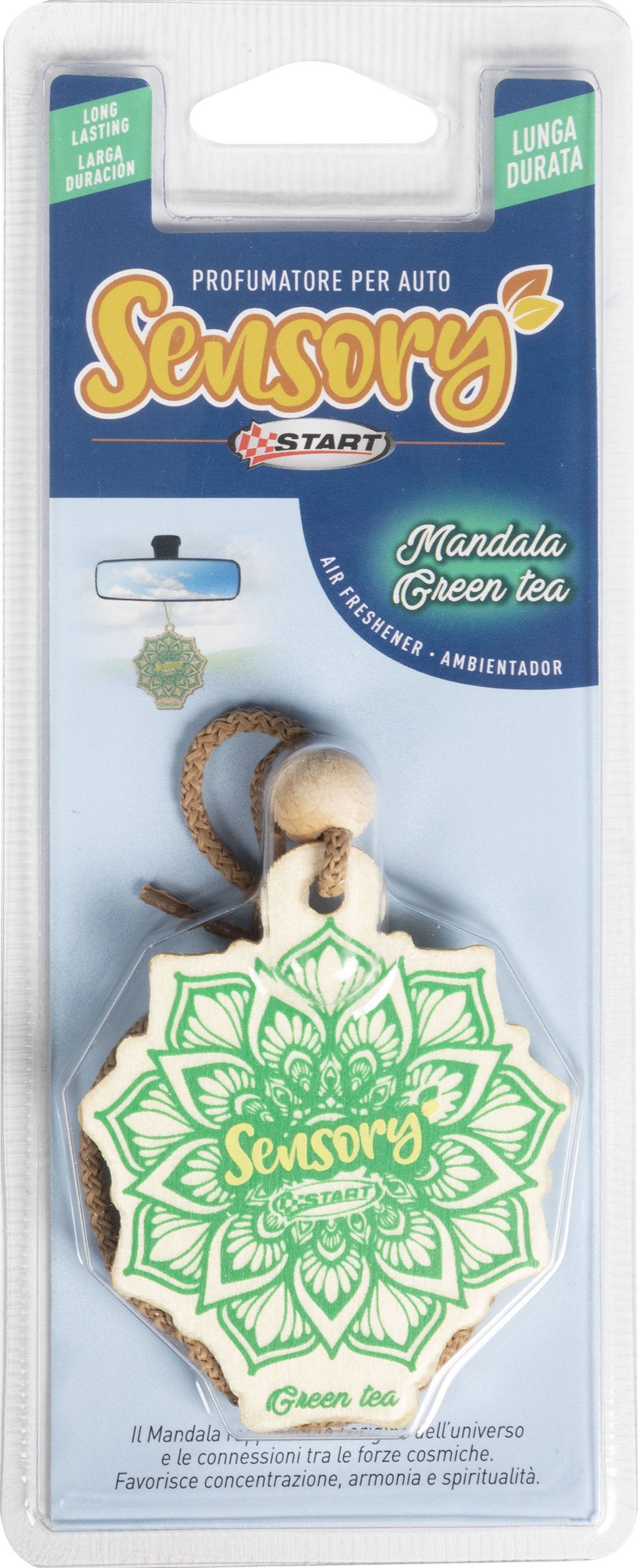 START Sensory profumatore per auto in legno - profumazione green tea
