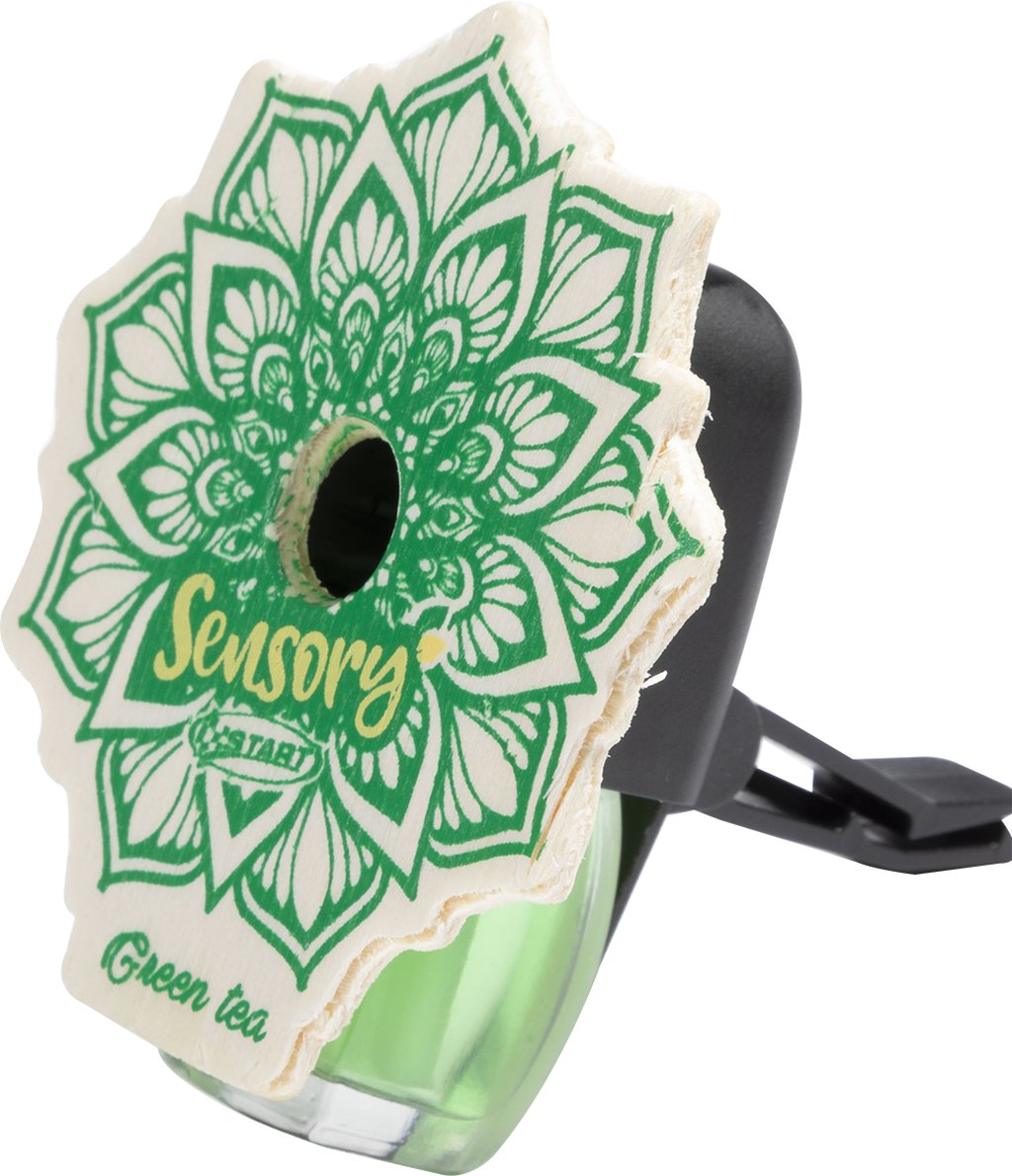 START Sensory profumatore per auto in legno da areatore - profumazione green tea