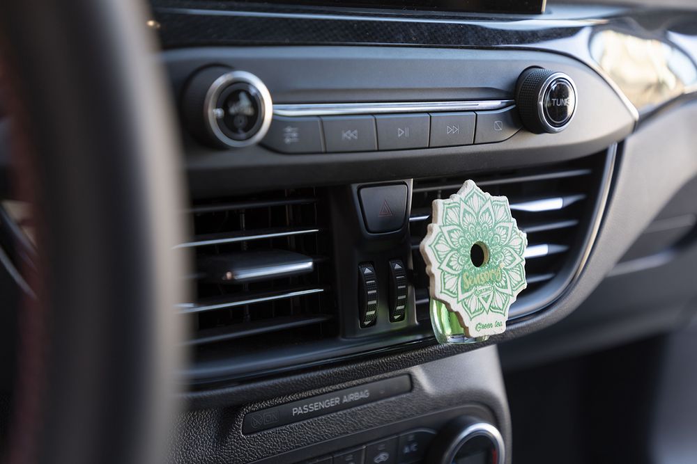 Sensory profumatore per auto in legno da areatore - profumazione green tea
