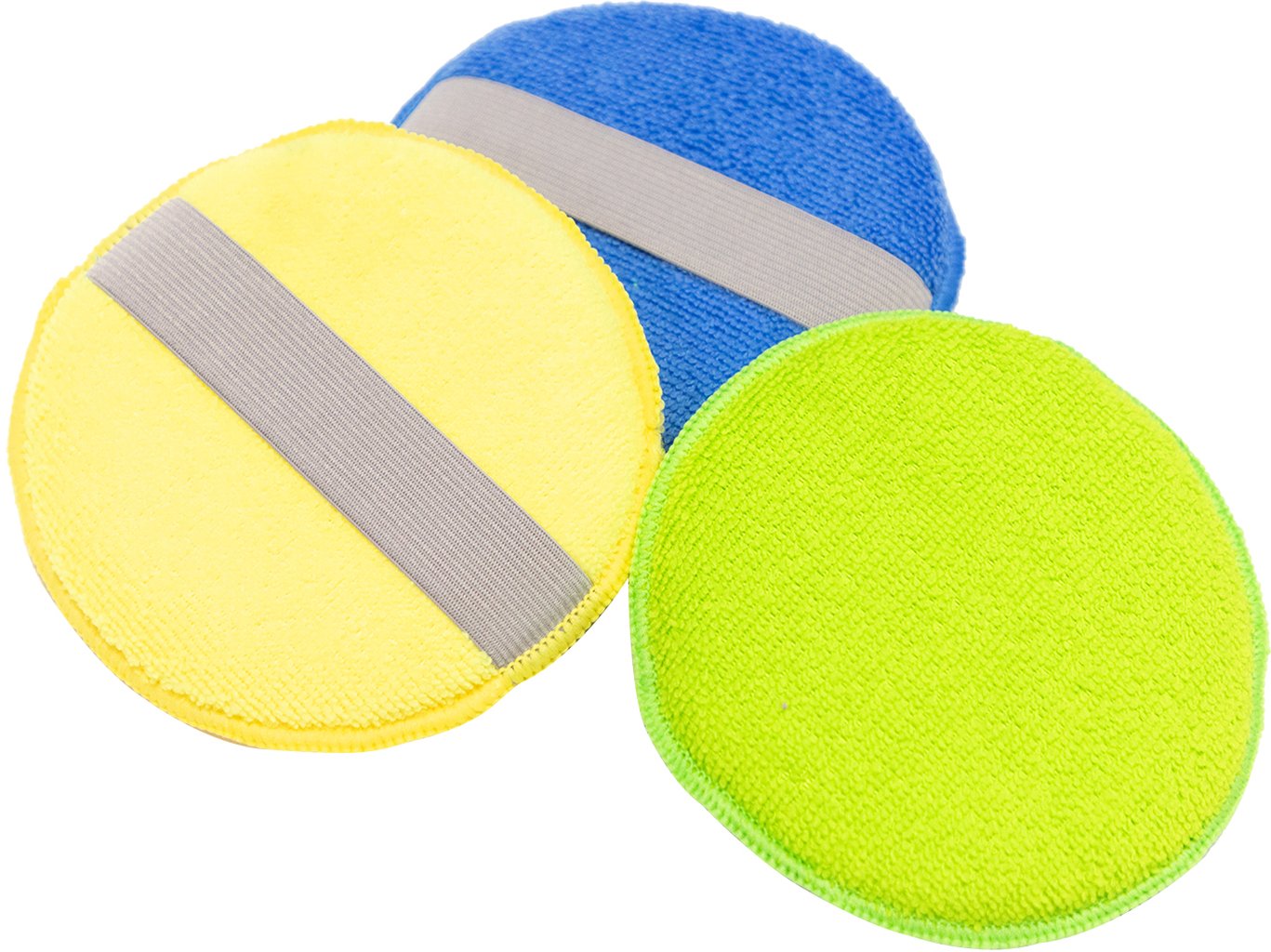 START Set da 3 pezzi di applicatori in microfibra per la cura della tua auto