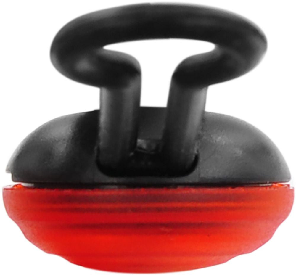 On Bike fanalini microlampade tonde bicicletta di colore Rosso con doppia funzione