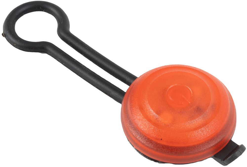On Bike fanalini microlampade tonde bicicletta di colore Rosso con doppia funzione