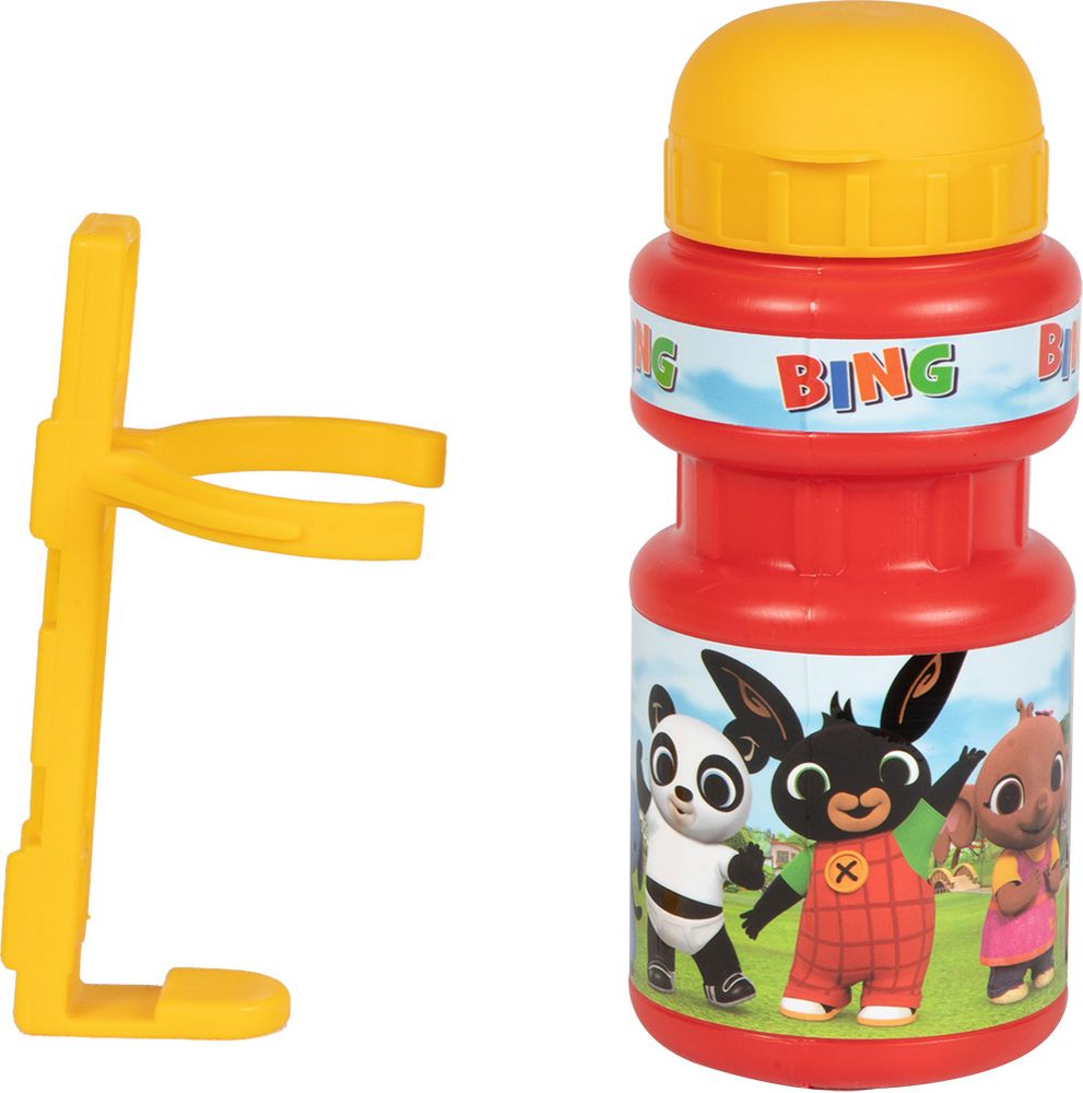 Borraccia ciclo Bing bici bambino 350 ml rosso/arancio