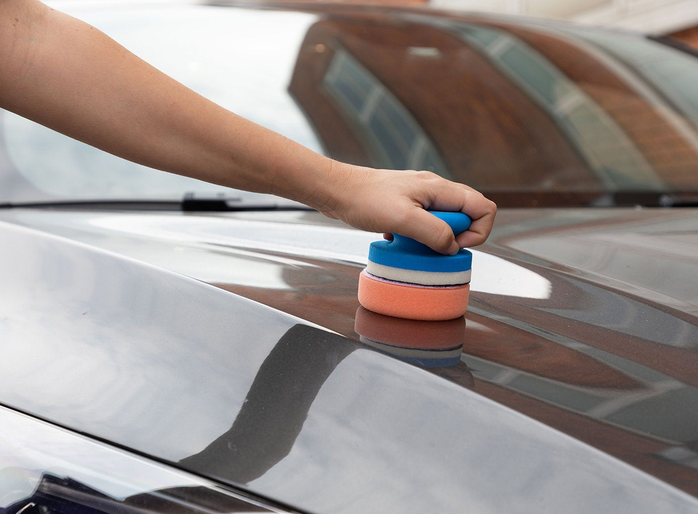 START Kit tamponi 5 pezzi rinnova auto - con velcro - alta tenuta antigraffio
