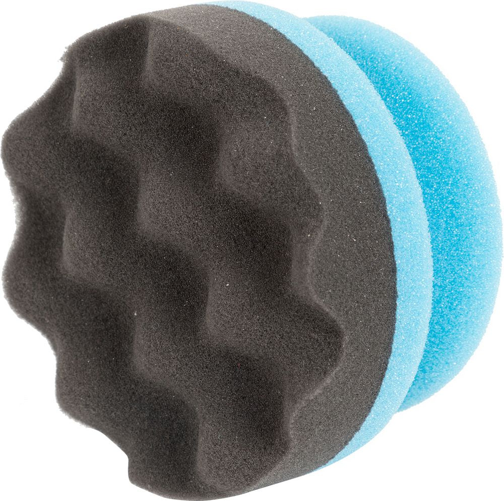 Tampone ergonomico antigraffio per pulizia cerchioni diametro 8,5 cm