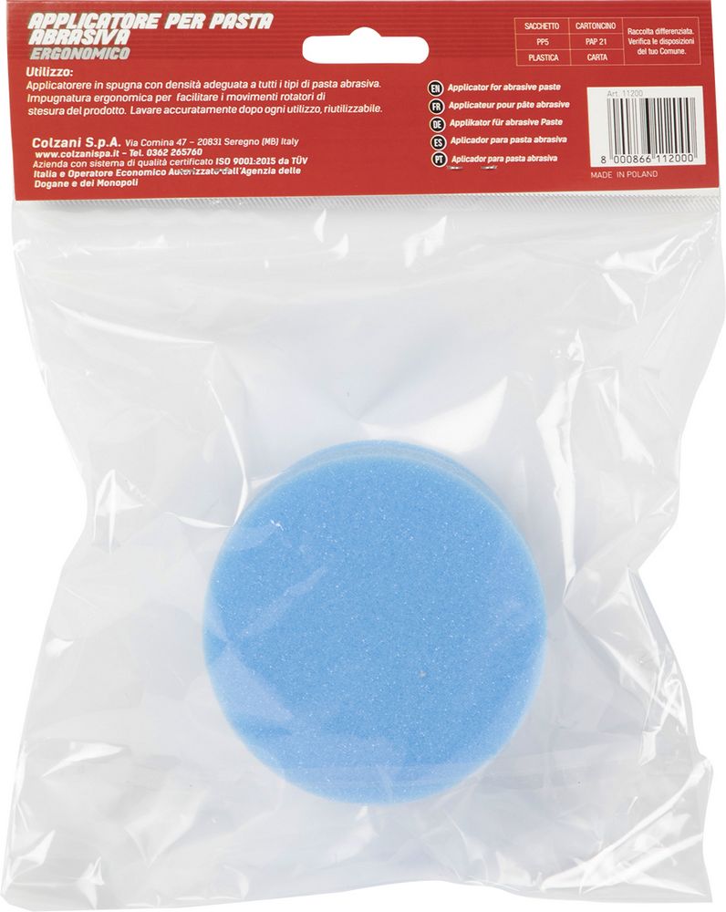 Applicatore per pasta abrasiva ergonomico 1 pezzo