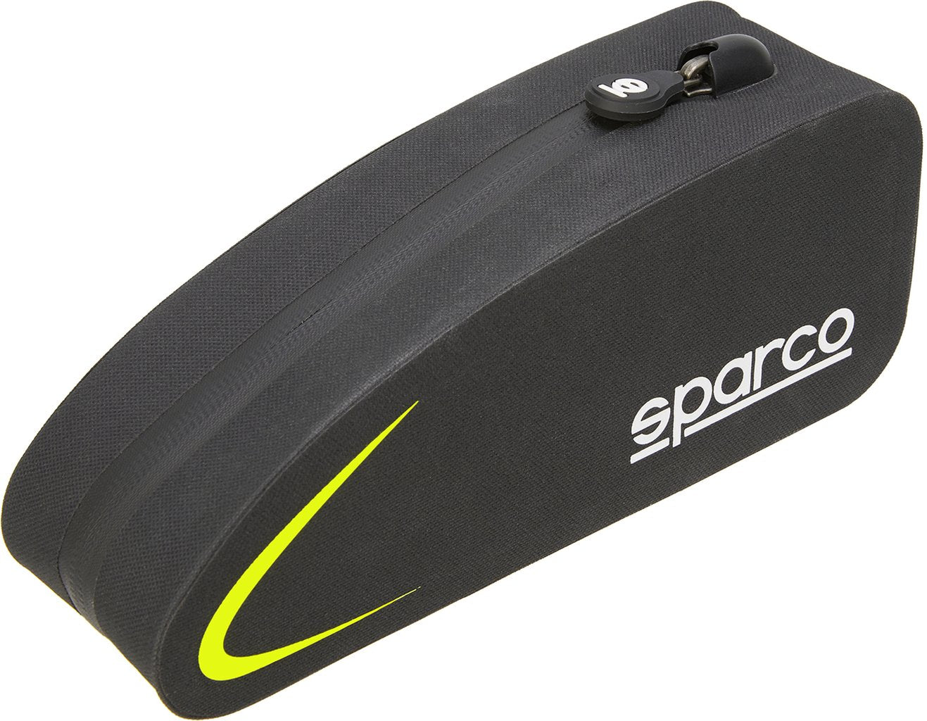 SPARCO Borsa gialla da telaio per bici in nylon impermeabile e antiurto
