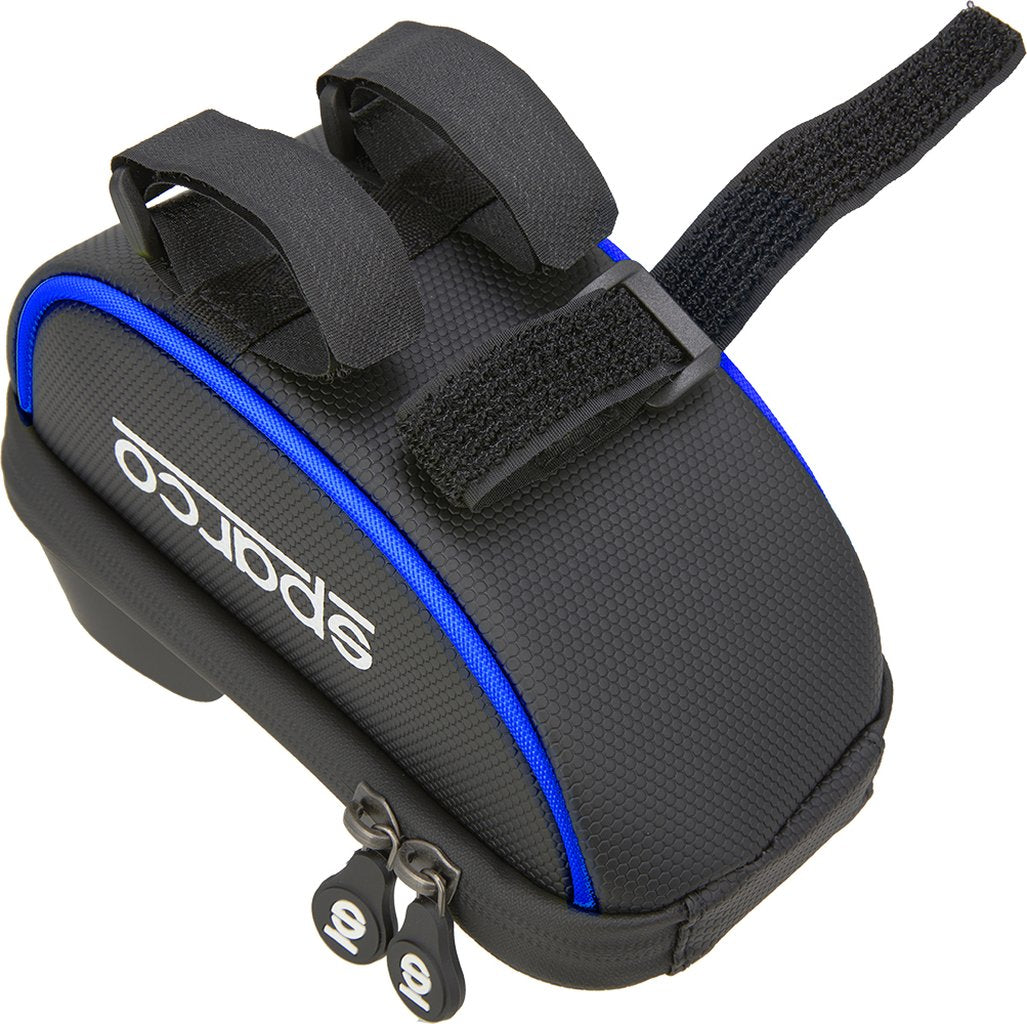 SPARCO Borsa blu porta cellulare per bici in microfibra impermeabile