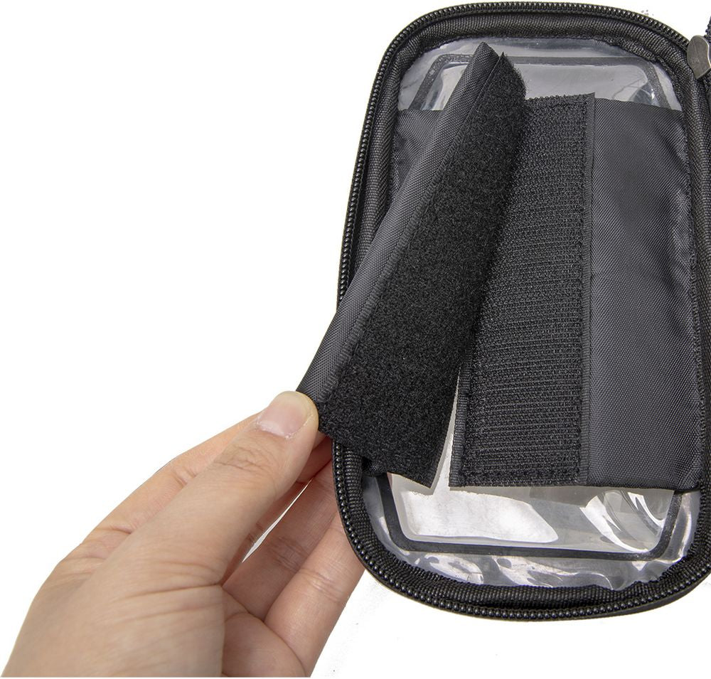 Borsa porta cellulare per bici in microfibra Sparco