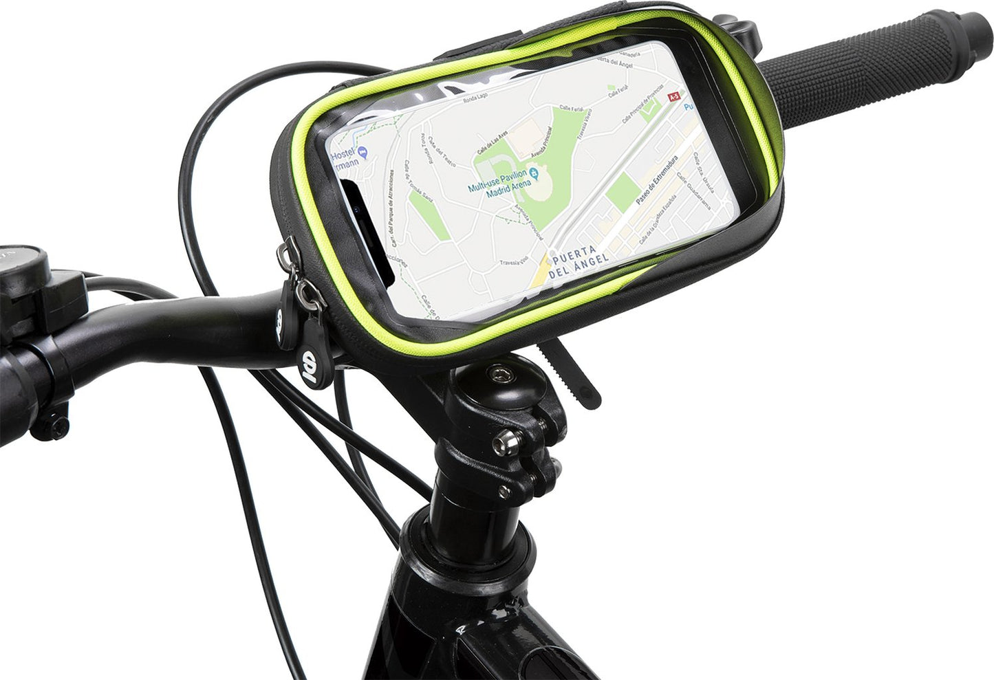 SPARCO Custodia Borsa gialla porta cellulare per bici in microfibra