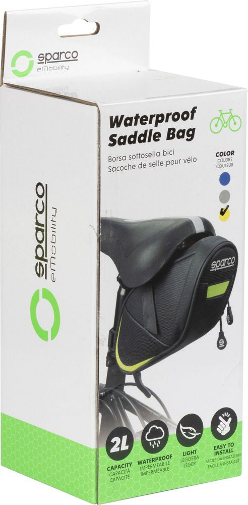 Borsa per bicicletta in materiali compositi Sparco