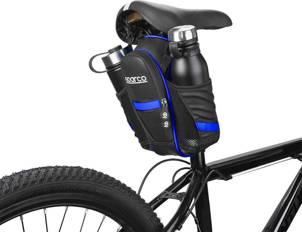 Borsa da sella per bicicletta in nylon Sparco