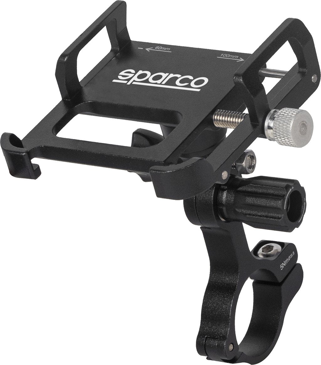 SPARCO Portasmartphone per bici in lega di alluminio leggero e resistente