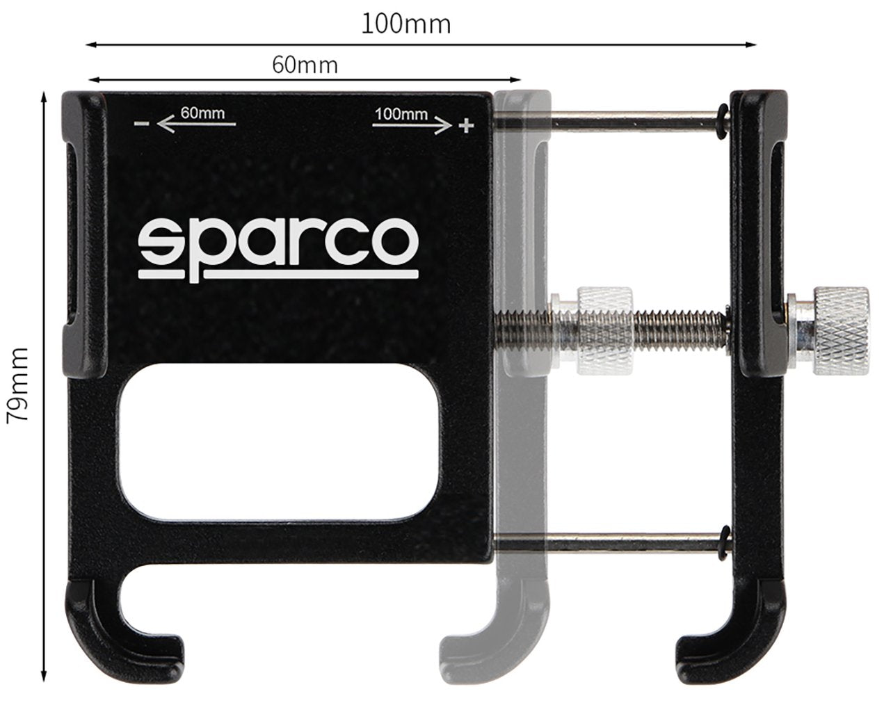 SPARCO Portasmartphone per bici in lega di alluminio leggero e resistente