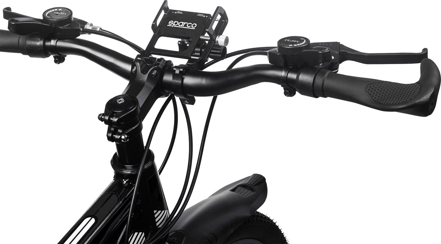 SPARCO Portasmartphone per bici in lega di alluminio leggero e resistente