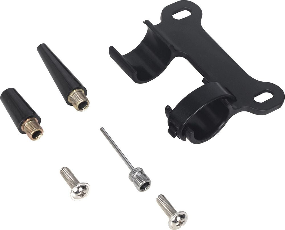 Mini pompa grigia per bicicletta in alluminio Sparco