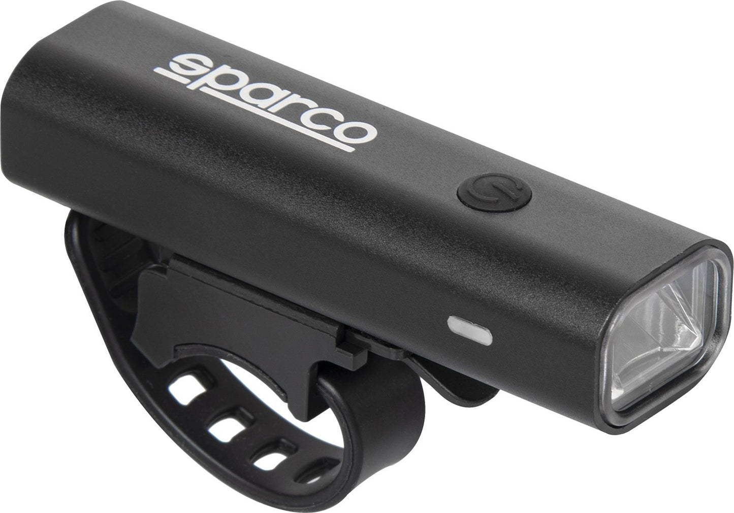 SPARCO Fanalino anteriore per bicicletta in copertura metallica con indicatore