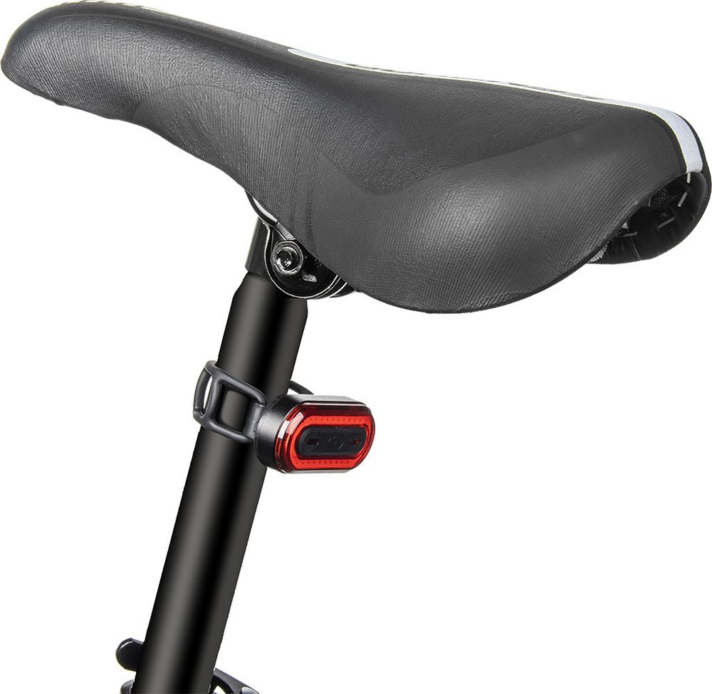 Fanalino posteriore per bicicletta in alluminio e silicone Sparco