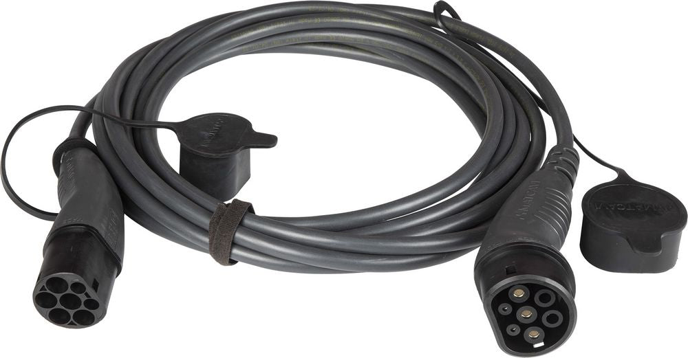 Magneti Marelli Cavo di collegamento per Wallbox, colonnette di ricarica EV Monofase 32A 5 mt - 7,4 Kw fino a 240 V