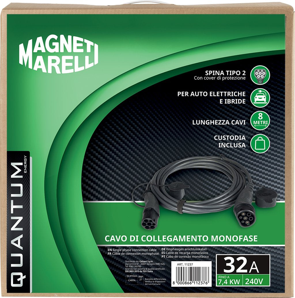 QUANTUM ENERGY Magneti Marelli Cavo di collegamento per Wallbox colonnette