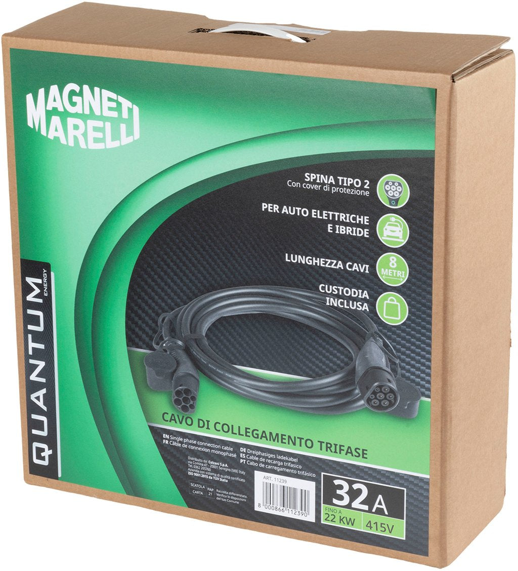 QUANTUM ENERGY Magneti Marelli Cavo di collegamento per Wallbox, colonnette