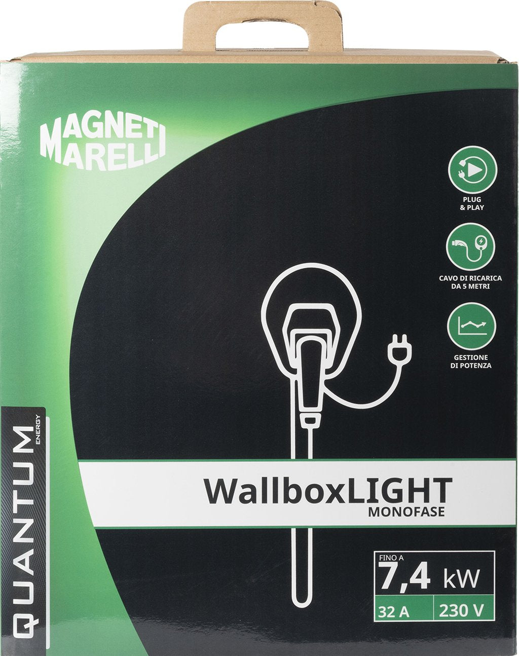 QUANTUM ENERGY Magneti Marelli Wallbox Light Monofase - caricatore domestico