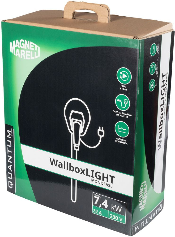 Magneti Marelli Wallbox Light Monofase Quantum Energy fino a 7,4 KW