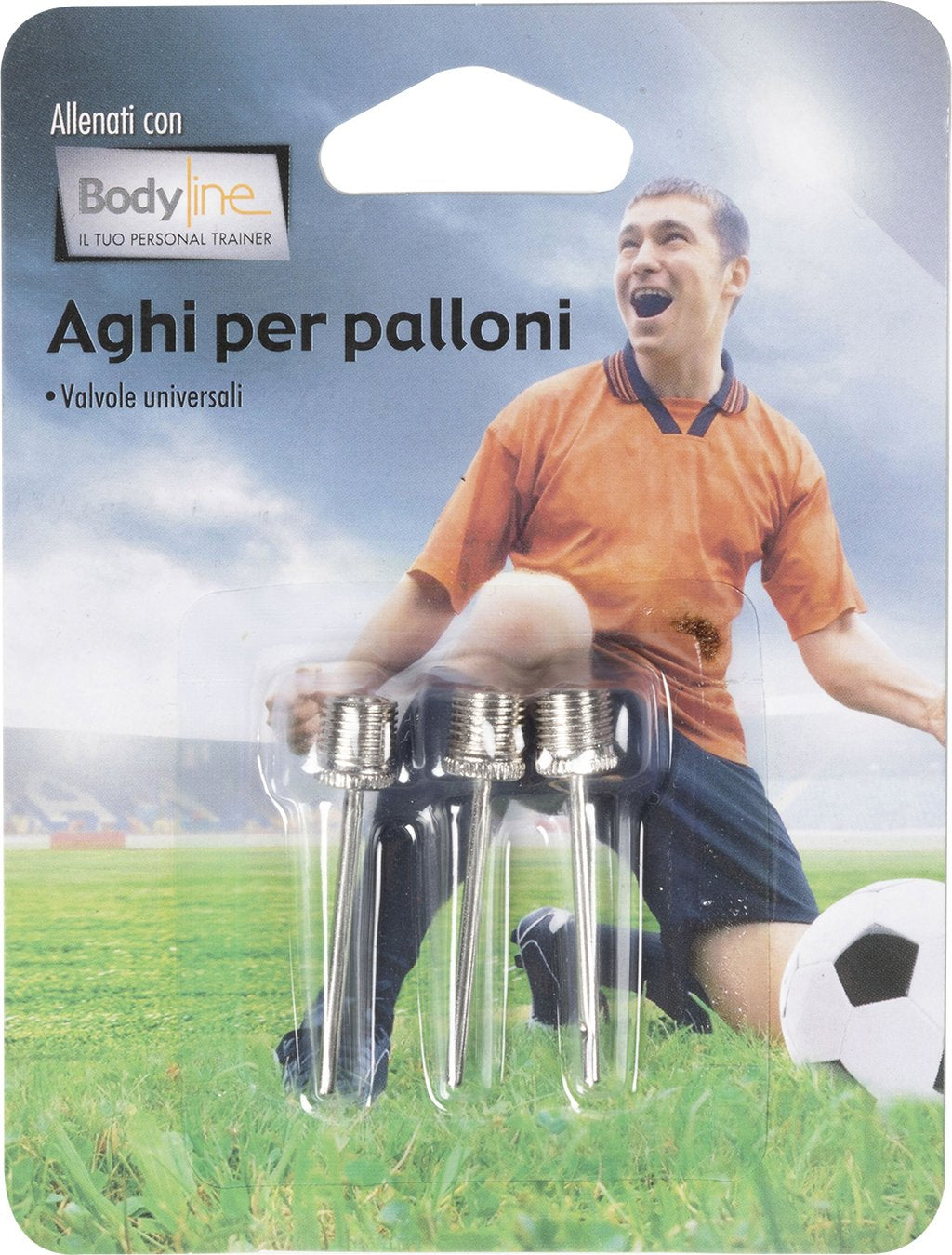 BODYLINE Aghi con Valvola Universale ? Set di Aghi Resistenti per Gonfiaggio