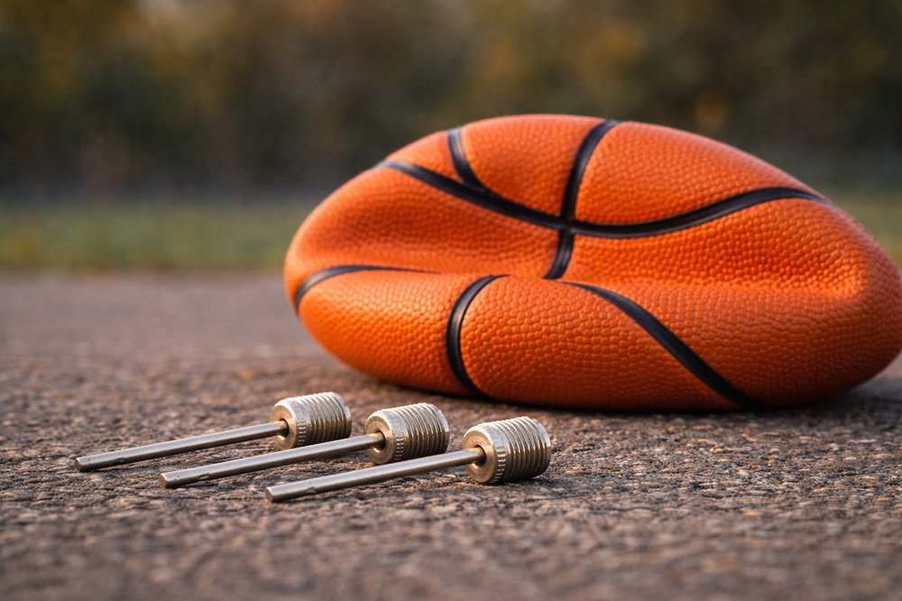 Aghi con Valvola Universale per Palloni Sportivi