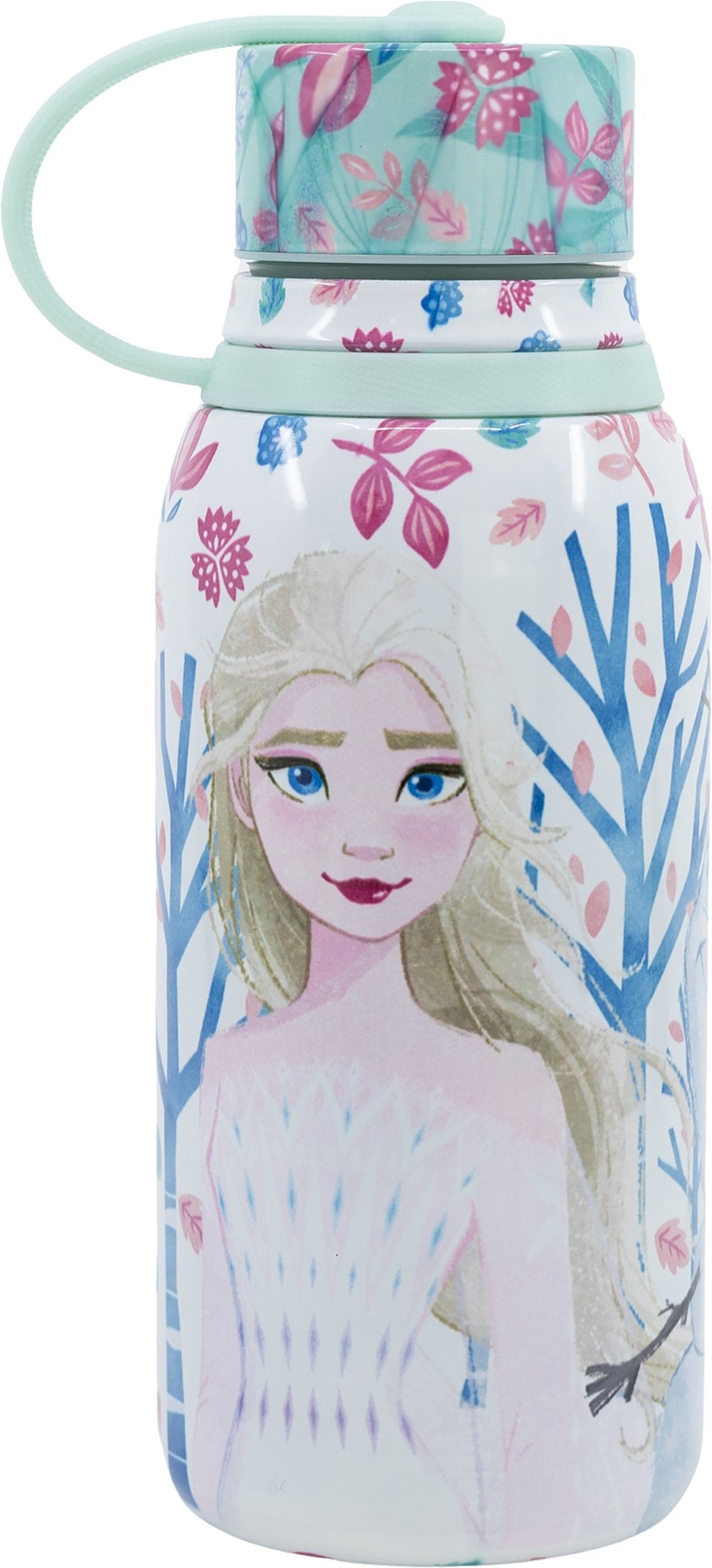 TATAWAY Disney Borraccia bianca per bambine in acciaio inossidabile isolante