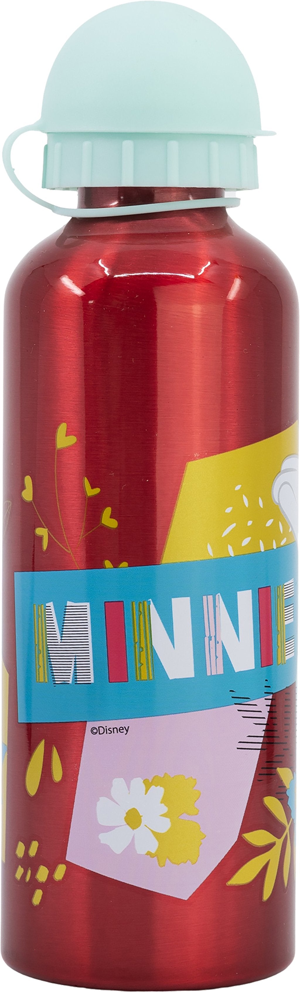 TATAWAY Disney Borraccia rosa per bambine in alluminio Minnie Topolina 530 ml