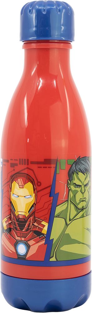 Borraccia per bambini in plastica Avengers 560 ml