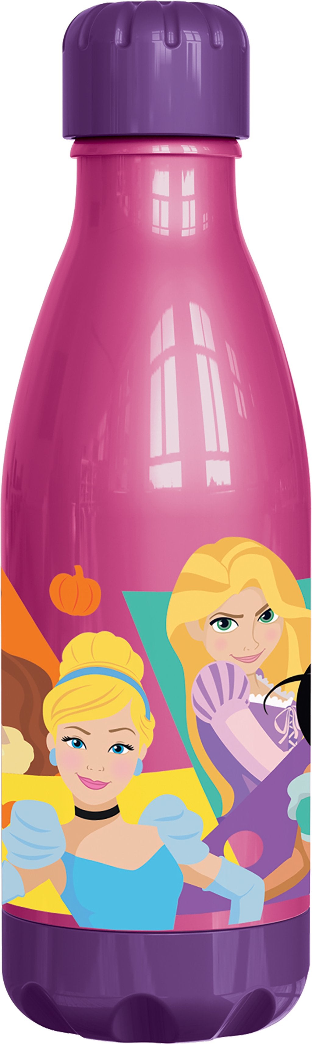 TATAWAY Disney Borraccia rosa per bambine in plastica Principesse Cenerentola
