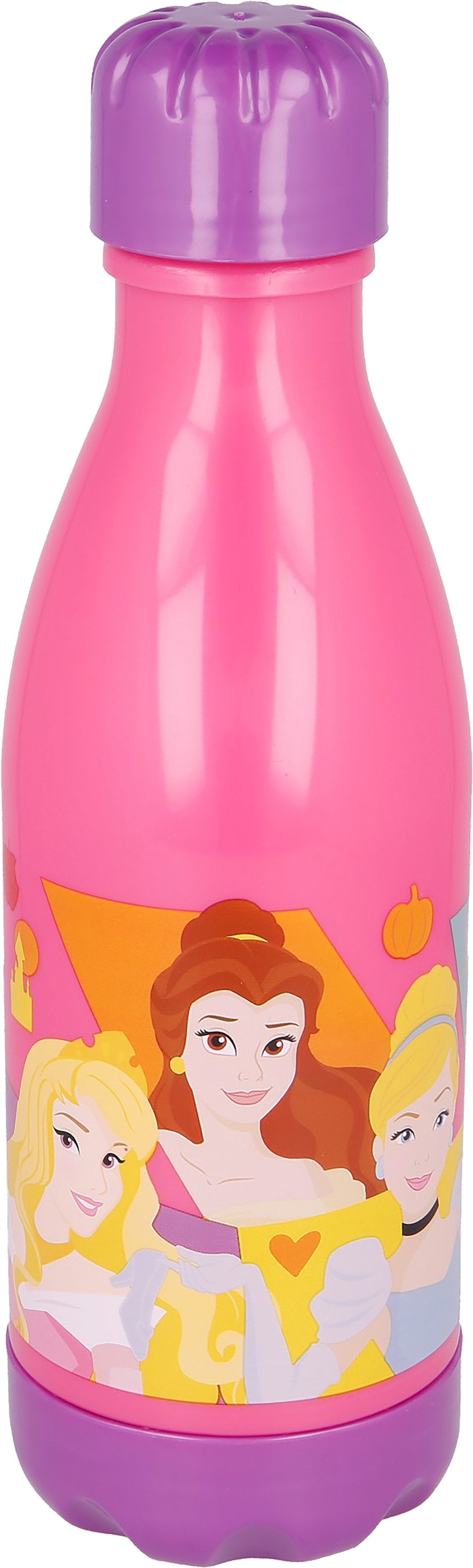 TATAWAY Disney Borraccia rosa per bambine in plastica Principesse Cenerentola