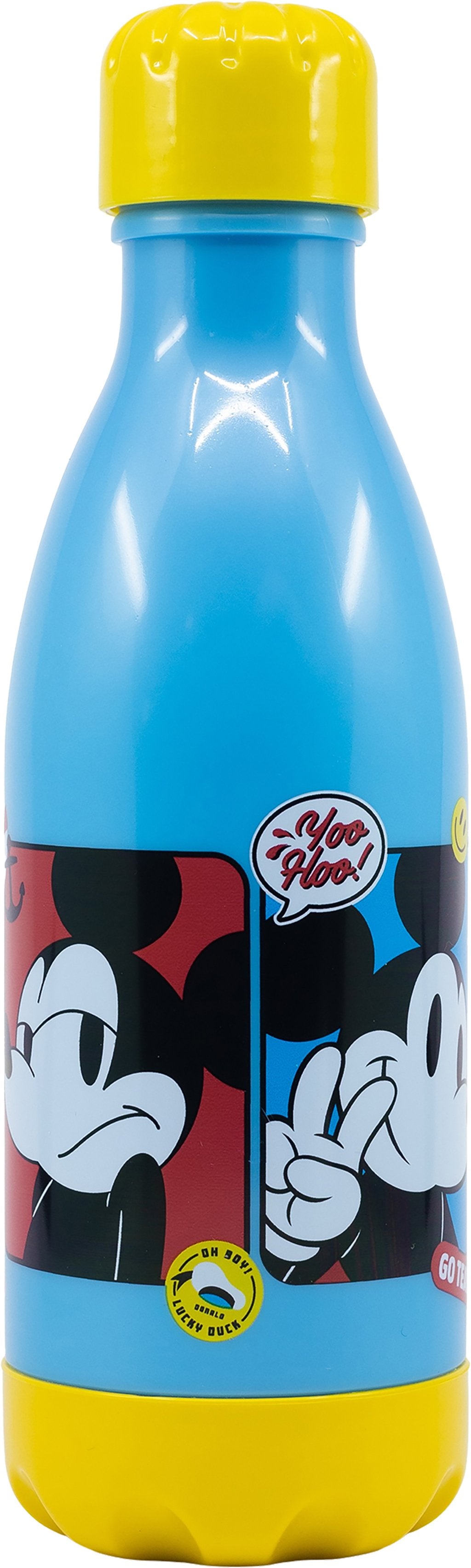 TATAWAY Disney Borraccia azzurra per bambini in plastica Mickey Mouse Topolino