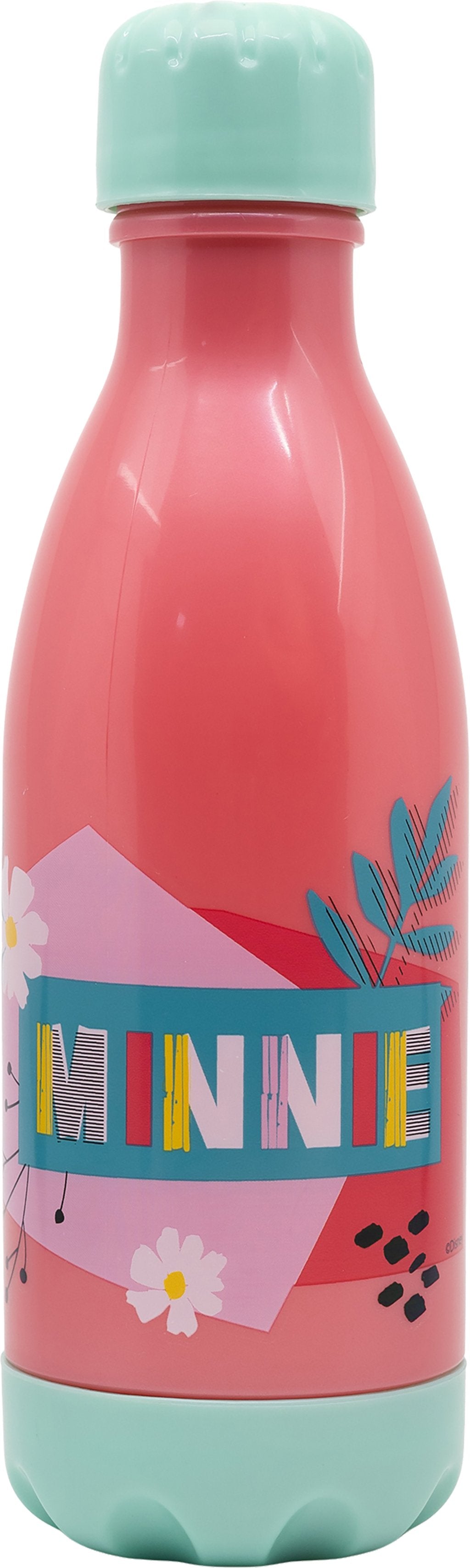 TATAWAY Disney Borraccia azzurra per bambine in plastica Minnie Mouse Topolina