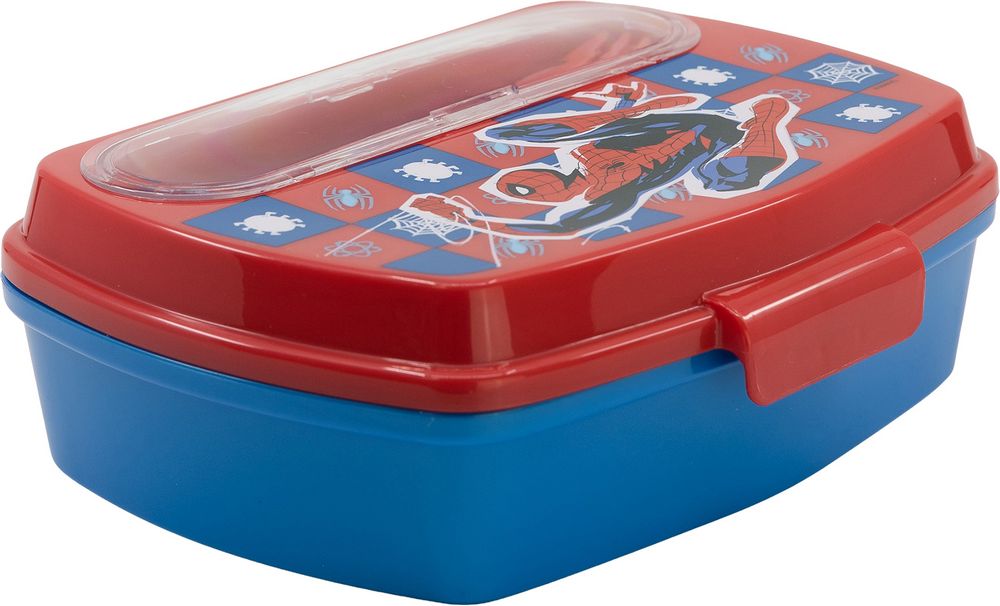 Sandwich Box per bambini in plastica Spiderman