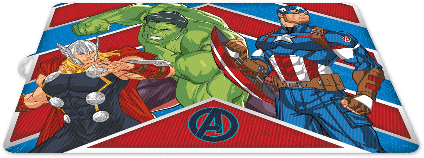 TATAWAY Marvel Tovaglietta individuale blu e rossa per bambini in plastica